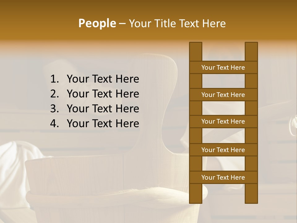 Wood Hot Vacation PowerPoint Template