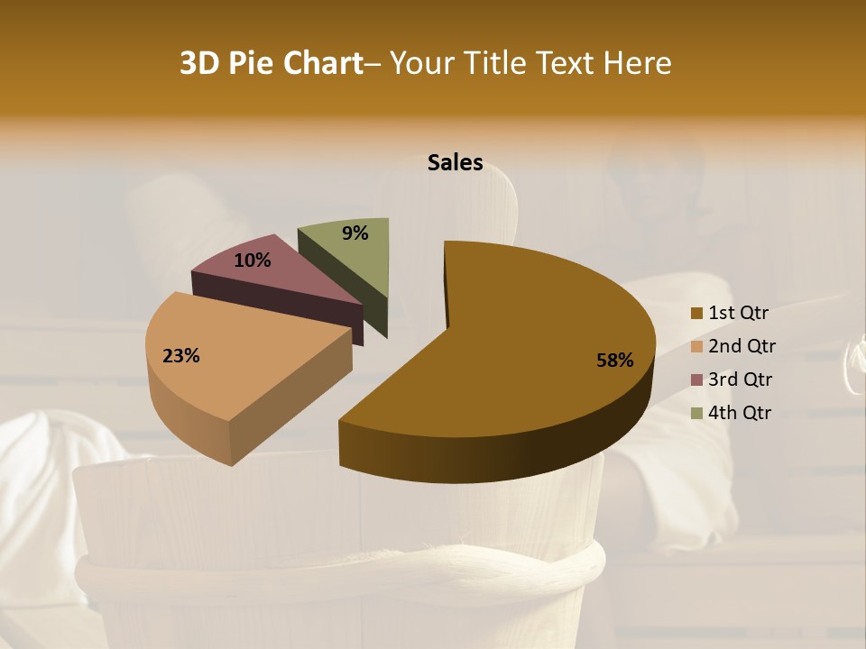 Wood Hot Vacation PowerPoint Template