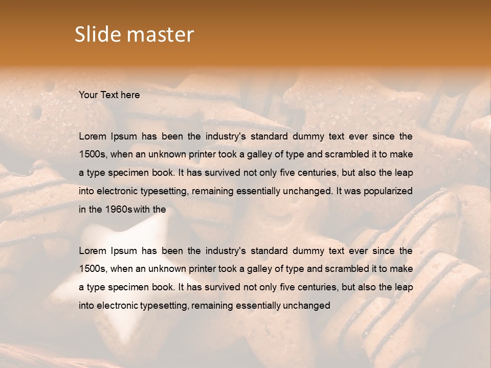 Mix Tree Nobody PowerPoint Template