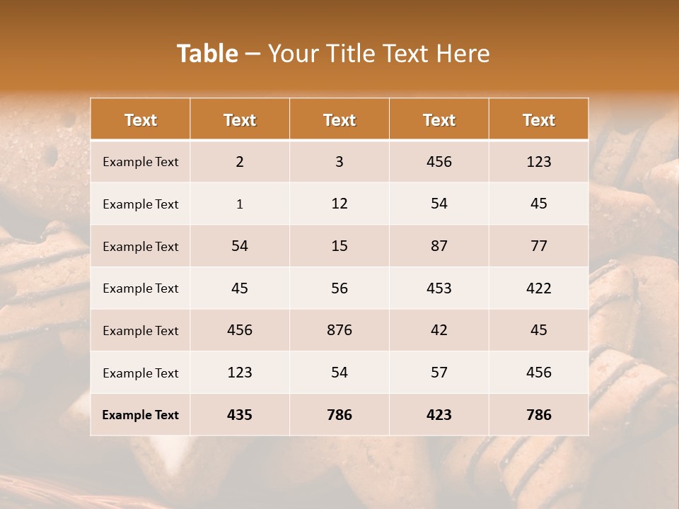 Mix Tree Nobody PowerPoint Template