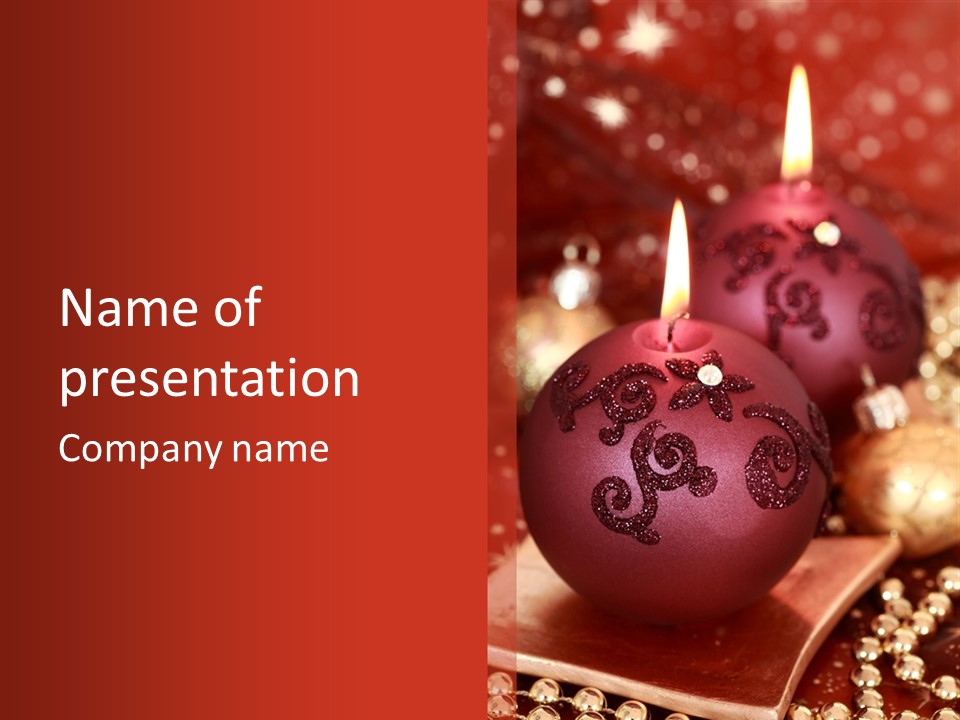 Seasonal Merry December PowerPoint Template