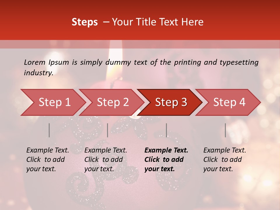 Seasonal Merry December PowerPoint Template