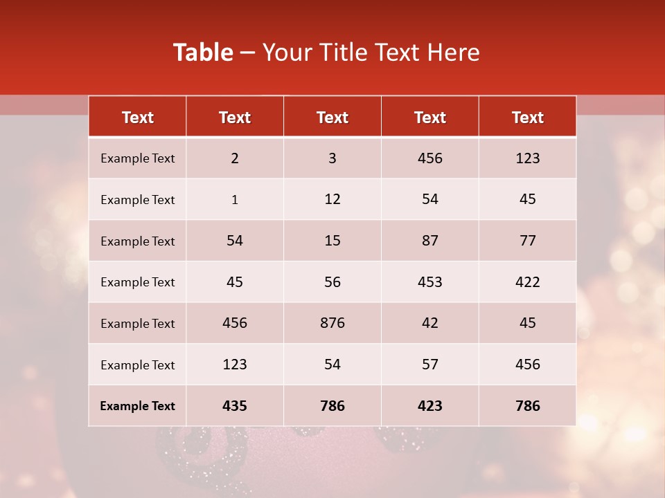 Seasonal Merry December PowerPoint Template
