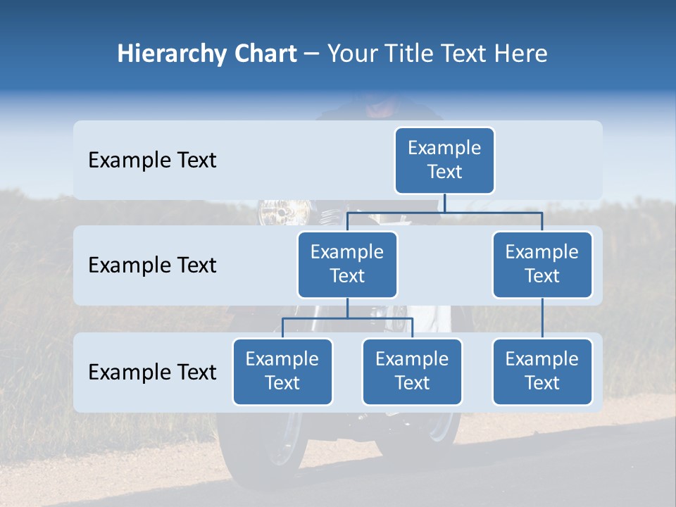 Cruising Cycle Biker PowerPoint Template