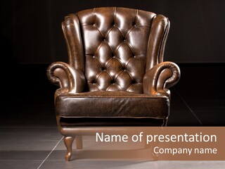 Room One Old PowerPoint Template