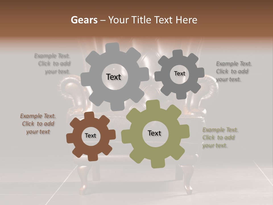 Room One Old PowerPoint Template