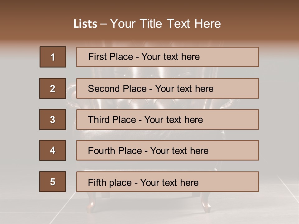 Room One Old PowerPoint Template