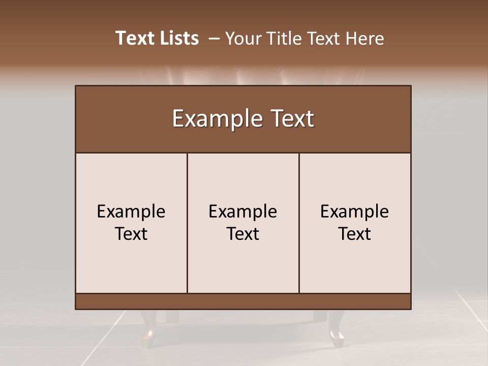 Room One Old PowerPoint Template