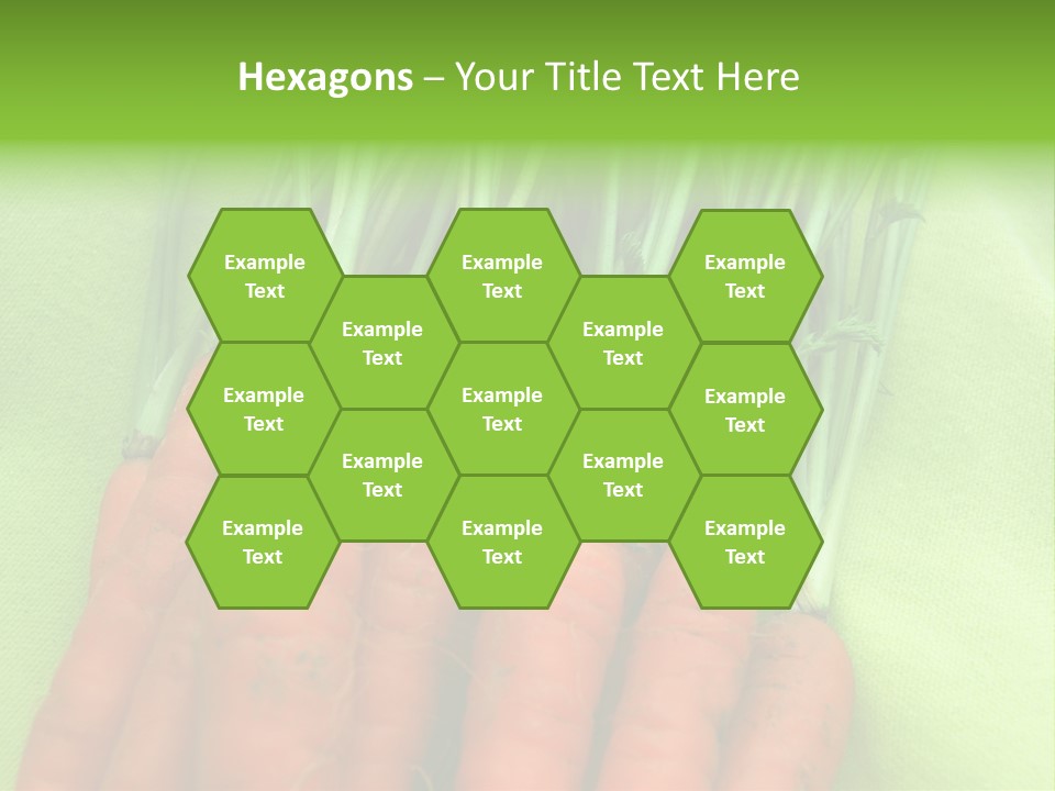 Orange Garden Vegetable PowerPoint Template