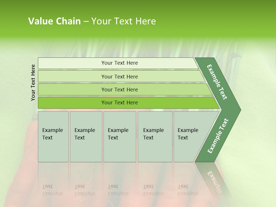 Orange Garden Vegetable PowerPoint Template
