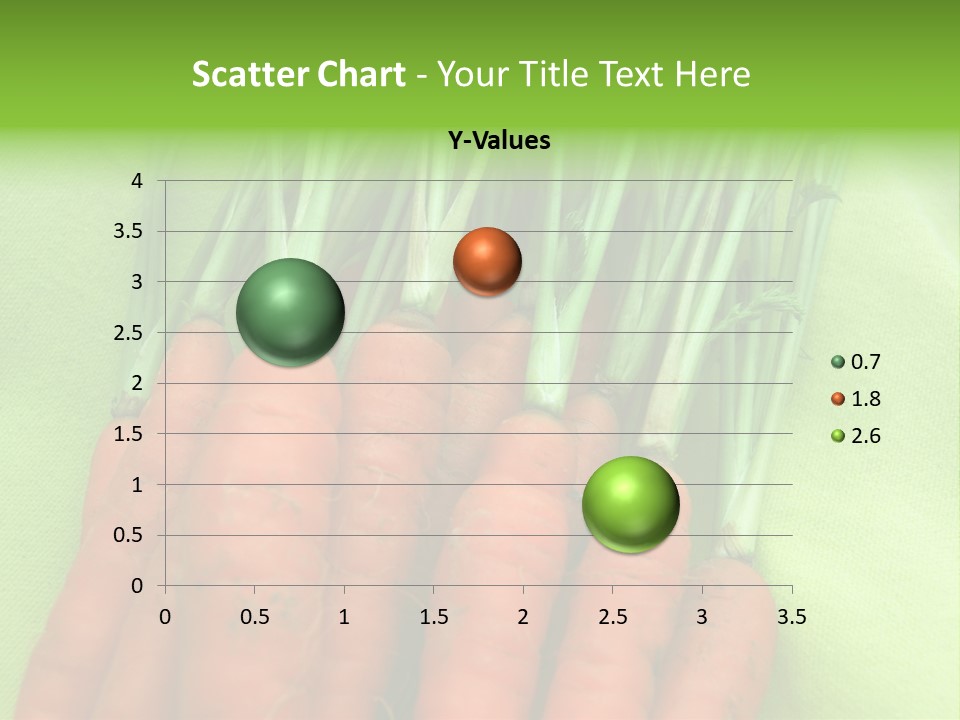Orange Garden Vegetable PowerPoint Template
