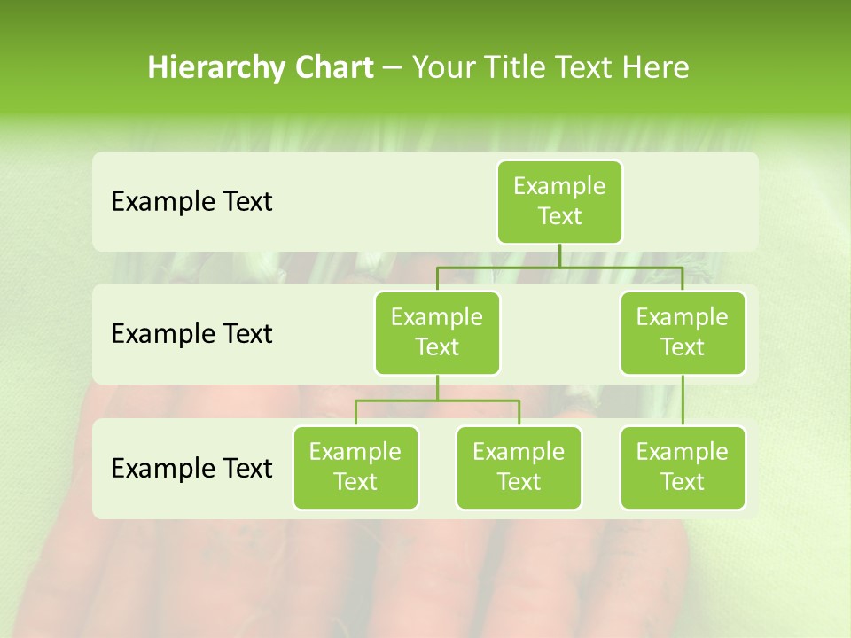 Orange Garden Vegetable PowerPoint Template