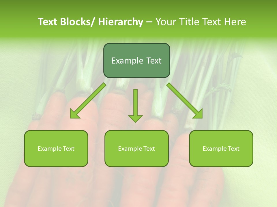Orange Garden Vegetable PowerPoint Template