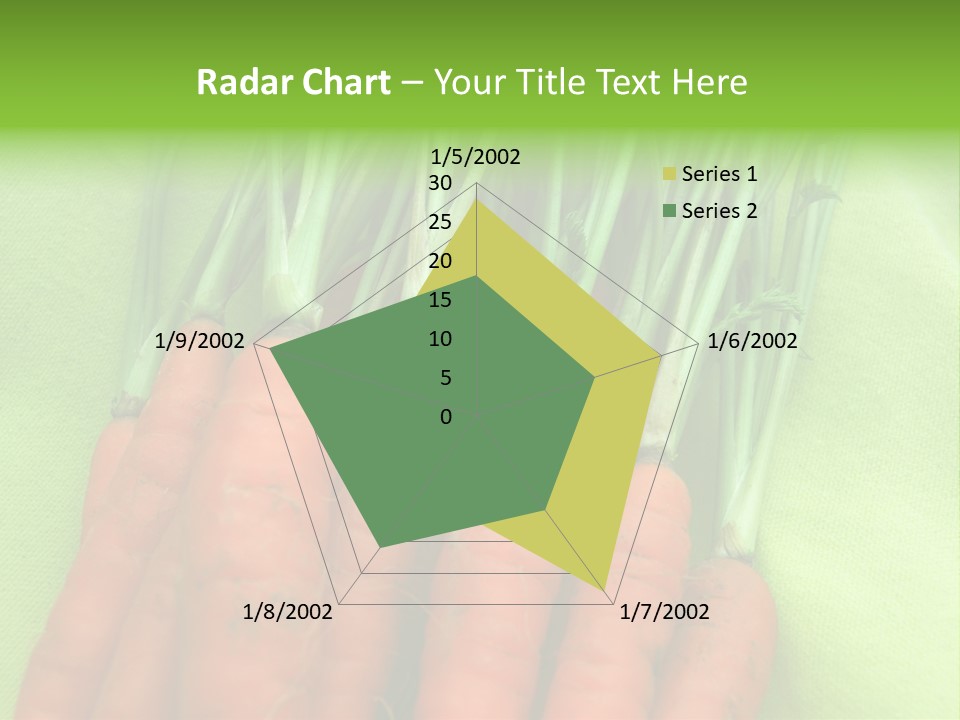 Orange Garden Vegetable PowerPoint Template