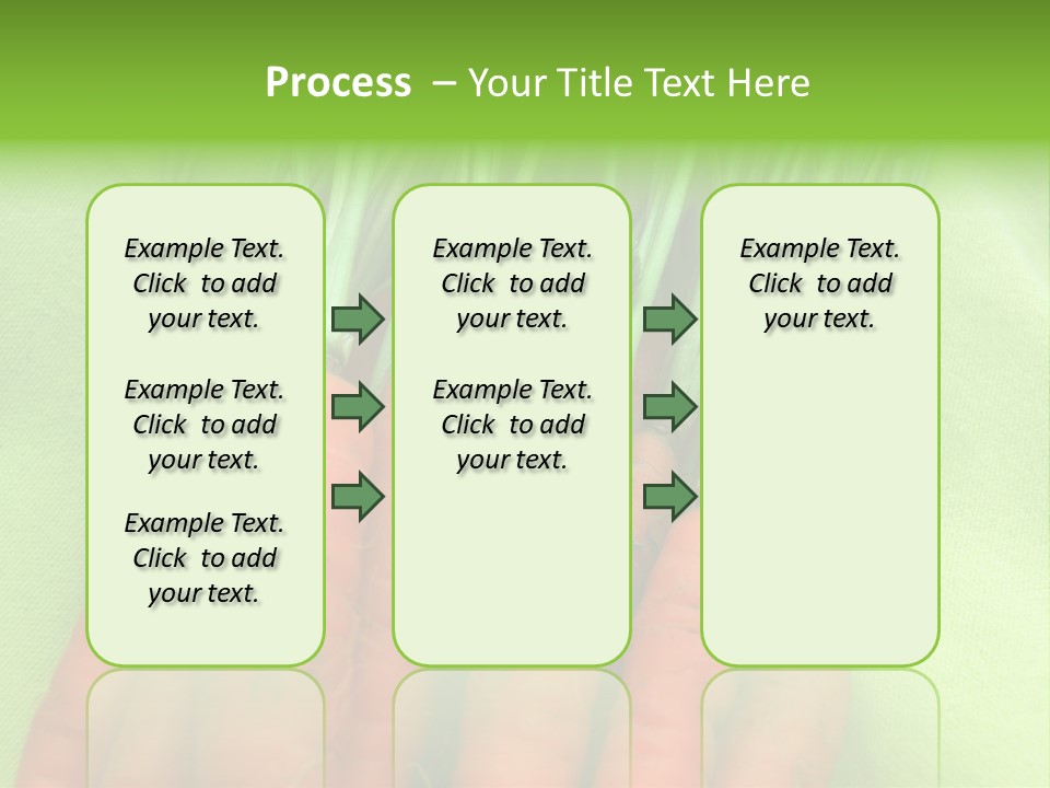 Orange Garden Vegetable PowerPoint Template