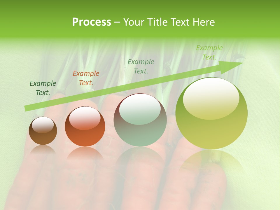 Orange Garden Vegetable PowerPoint Template