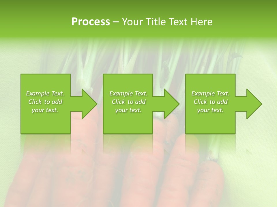 Orange Garden Vegetable PowerPoint Template