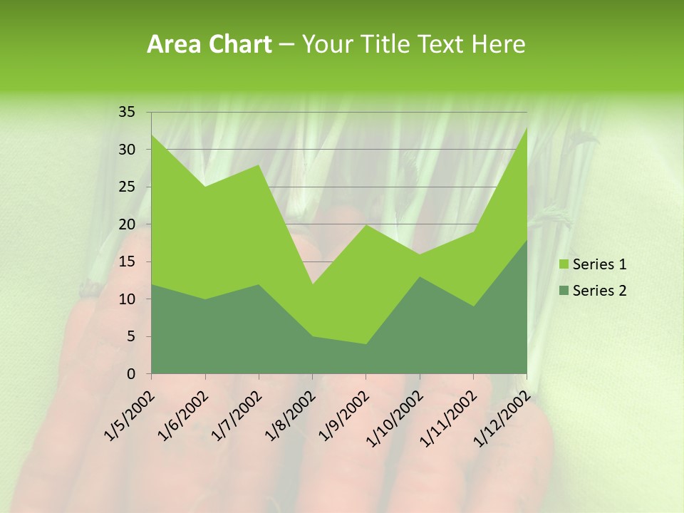Orange Garden Vegetable PowerPoint Template
