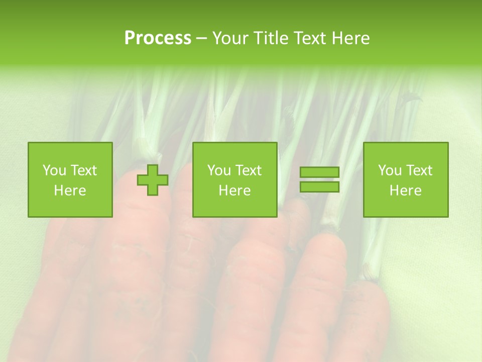 Orange Garden Vegetable PowerPoint Template