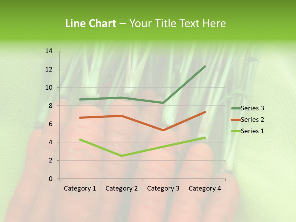 Orange Garden Vegetable PowerPoint Template