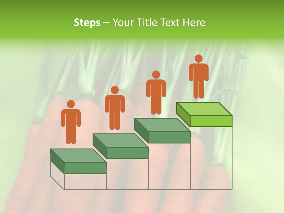 Orange Garden Vegetable PowerPoint Template