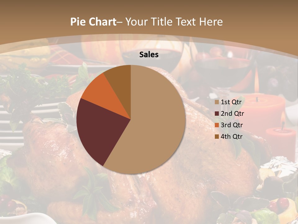 Vegetable Season Decoration PowerPoint Template