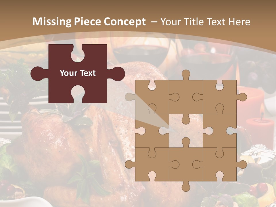 Vegetable Season Decoration PowerPoint Template