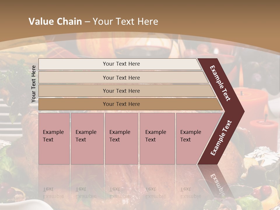 Vegetable Season Decoration PowerPoint Template