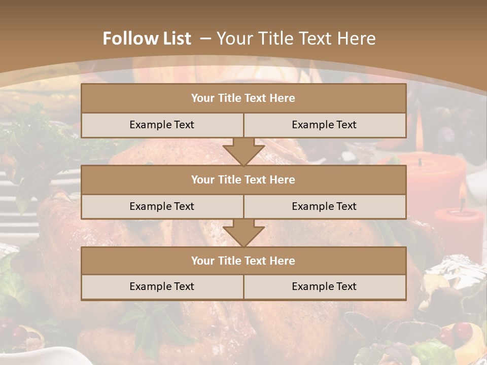 Vegetable Season Decoration PowerPoint Template