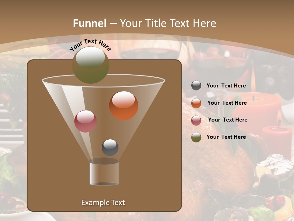 Vegetable Season Decoration PowerPoint Template