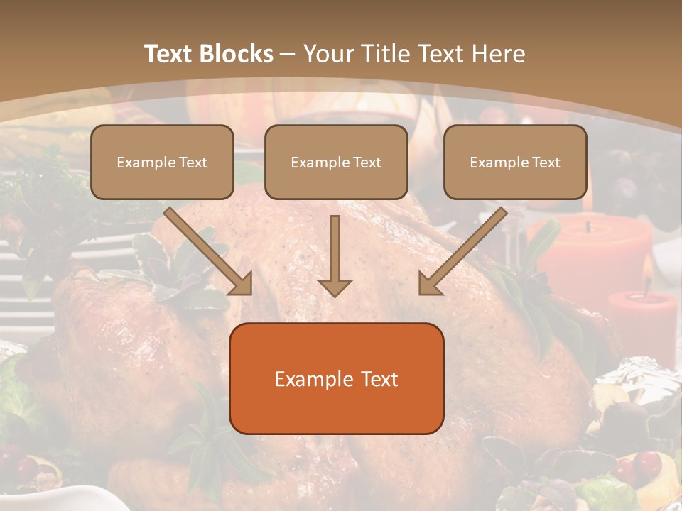 Vegetable Season Decoration PowerPoint Template