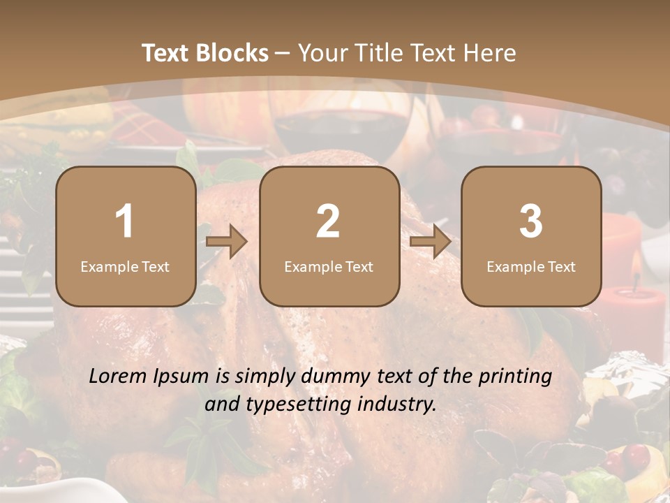 Vegetable Season Decoration PowerPoint Template