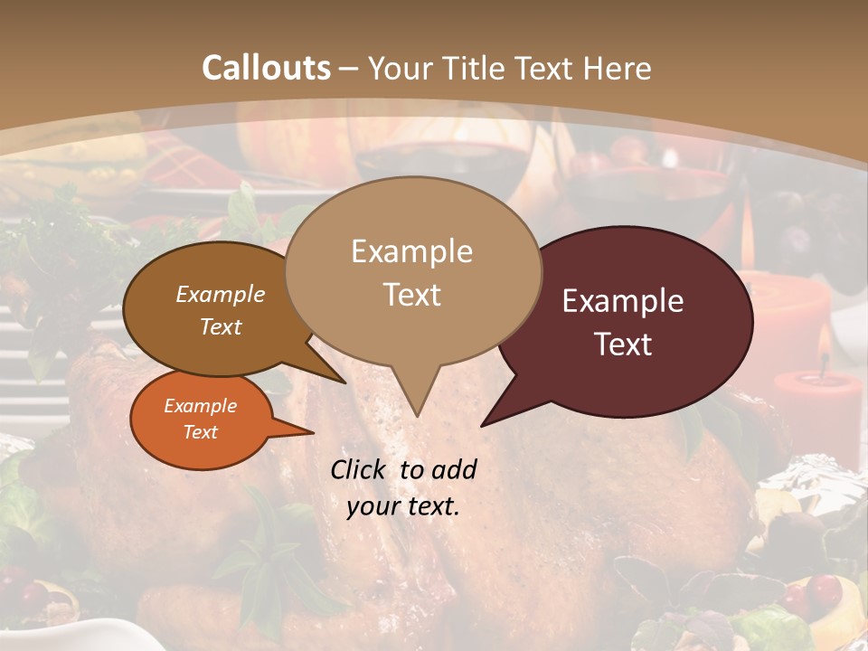 Vegetable Season Decoration PowerPoint Template