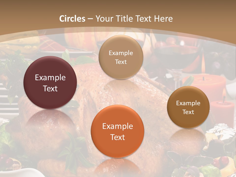 Vegetable Season Decoration PowerPoint Template