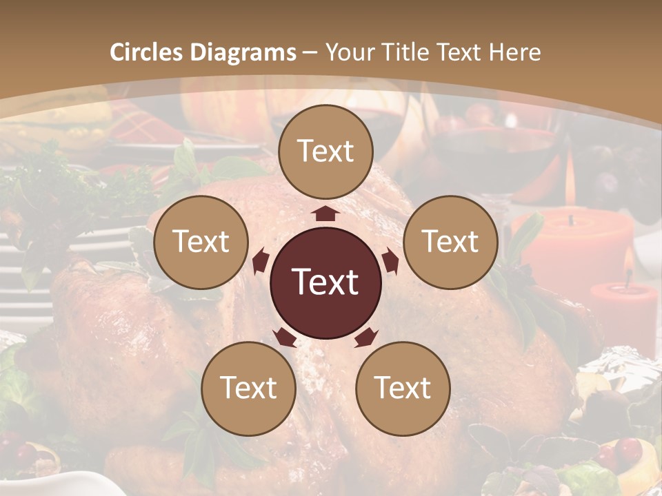 Vegetable Season Decoration PowerPoint Template