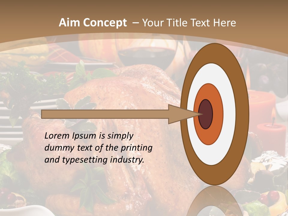 Vegetable Season Decoration PowerPoint Template