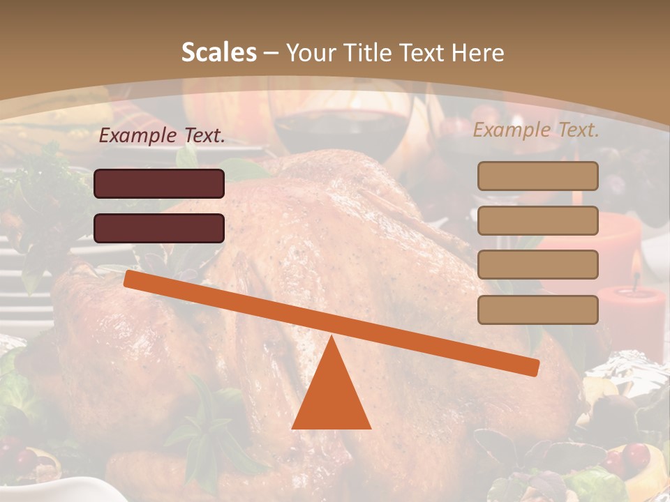Vegetable Season Decoration PowerPoint Template