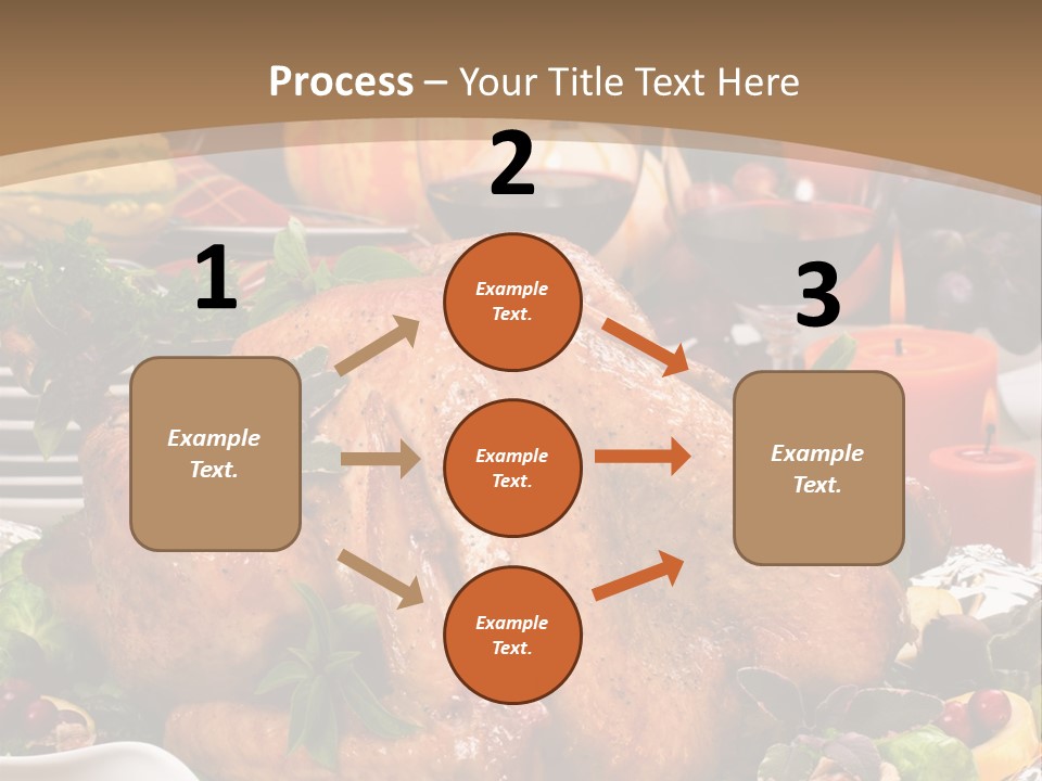 Vegetable Season Decoration PowerPoint Template