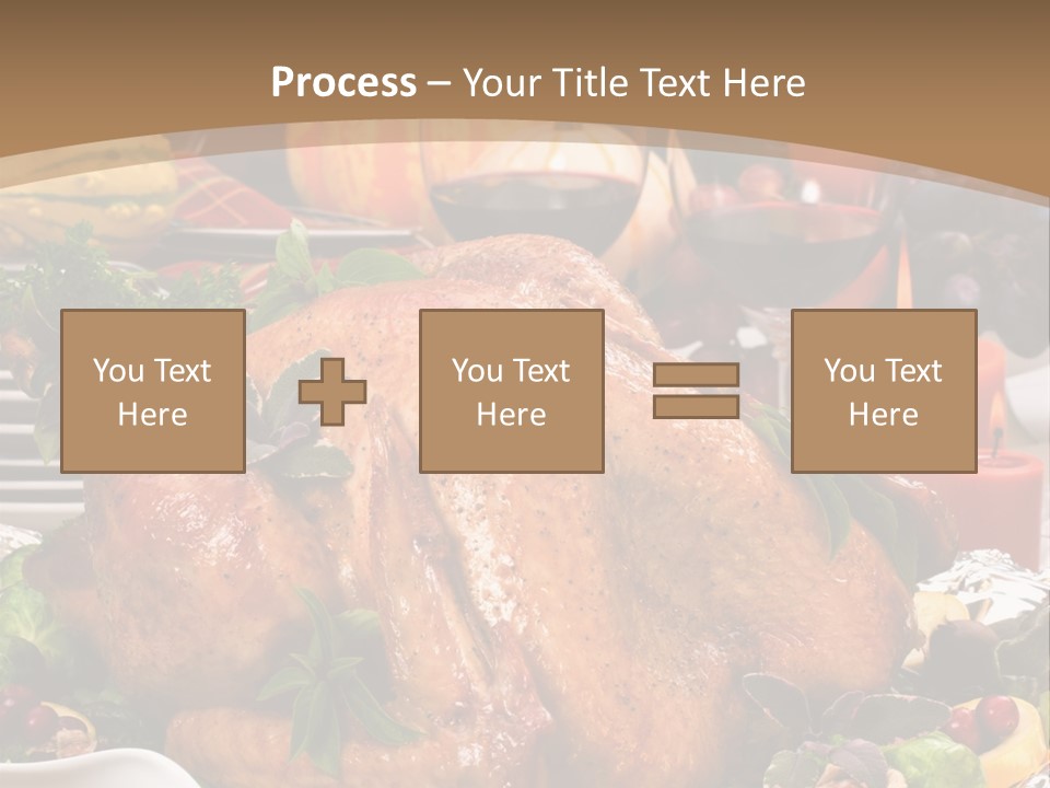 Vegetable Season Decoration PowerPoint Template