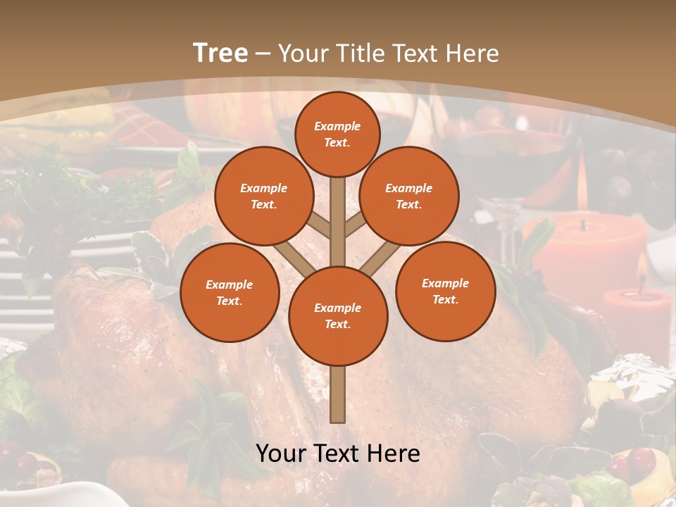 Vegetable Season Decoration PowerPoint Template
