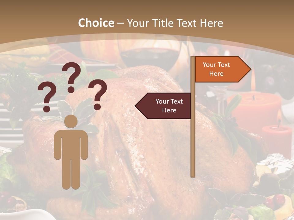 Vegetable Season Decoration PowerPoint Template