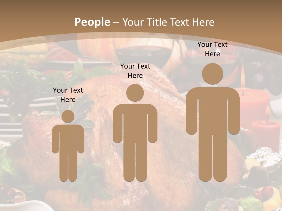 Vegetable Season Decoration PowerPoint Template