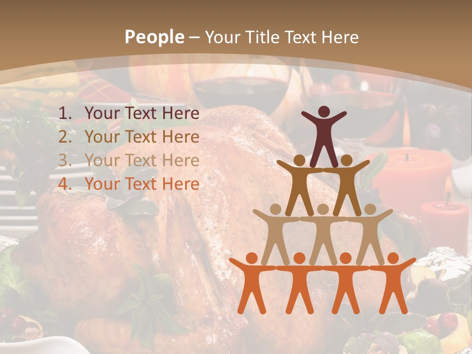 Vegetable Season Decoration PowerPoint Template