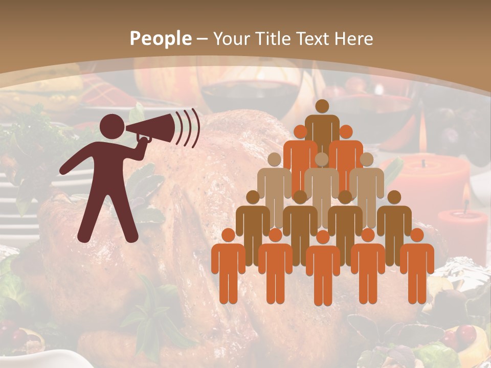 Vegetable Season Decoration PowerPoint Template