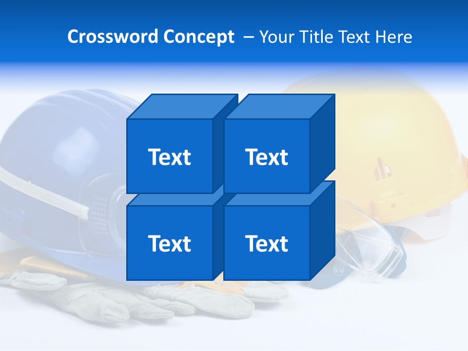Protect Careful Glove PowerPoint Template