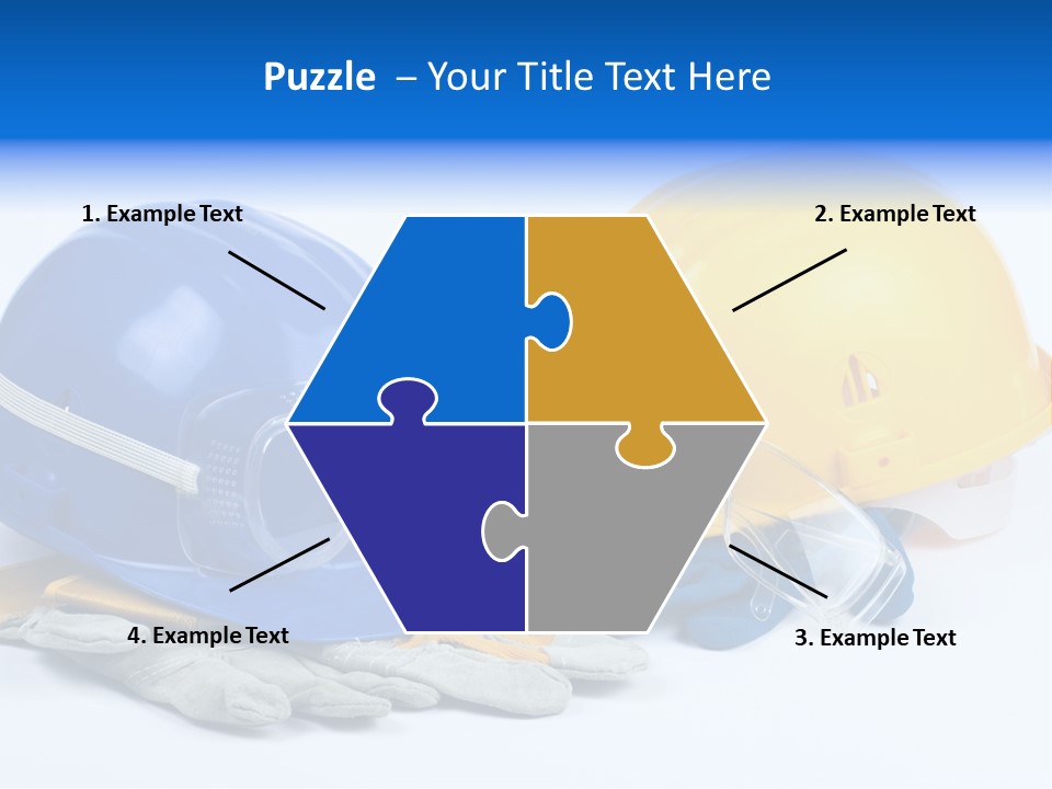 Protect Careful Glove PowerPoint Template