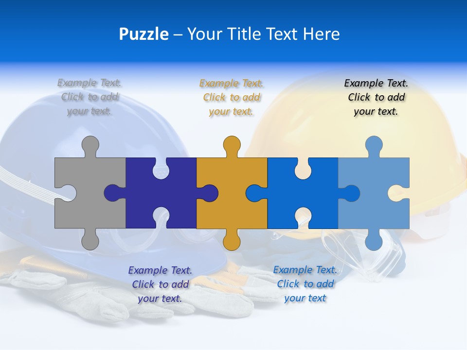 Protect Careful Glove PowerPoint Template