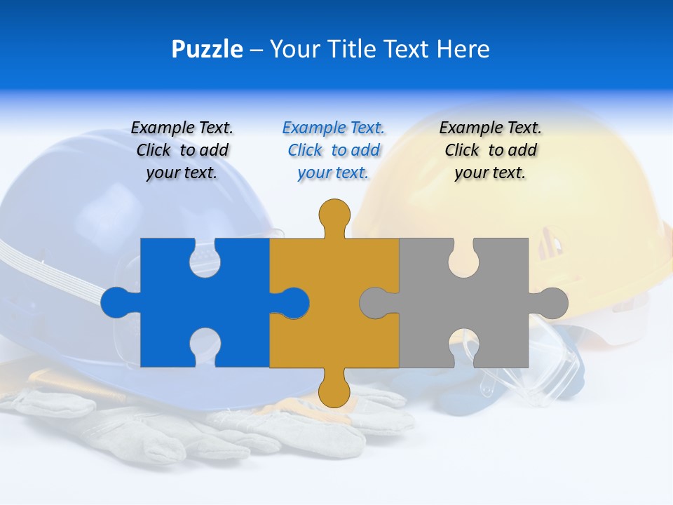 Protect Careful Glove PowerPoint Template