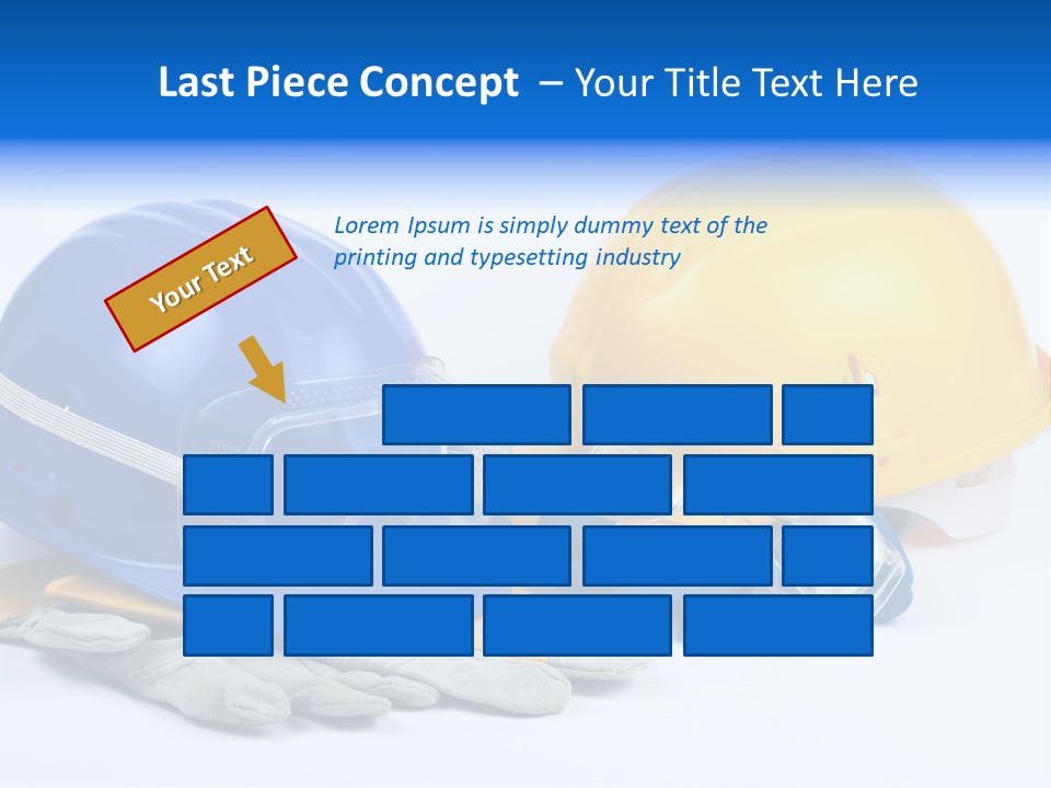 Protect Careful Glove PowerPoint Template