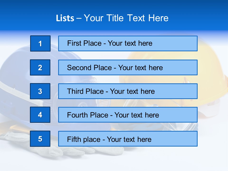 Protect Careful Glove PowerPoint Template